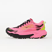 Hoka® W Mafate 5 Neon Rose/ Black