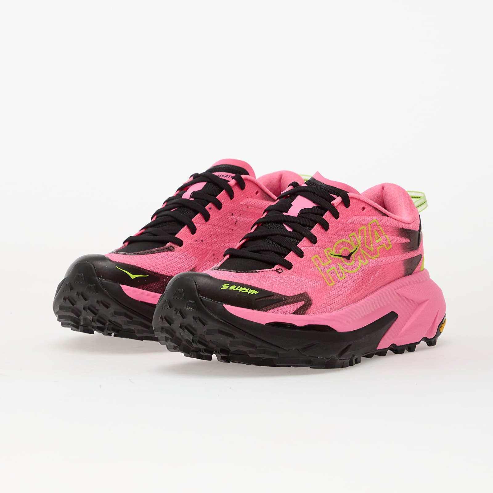 Scarpe donna Hoka® W Mafate 5 Neon Rose/ Black