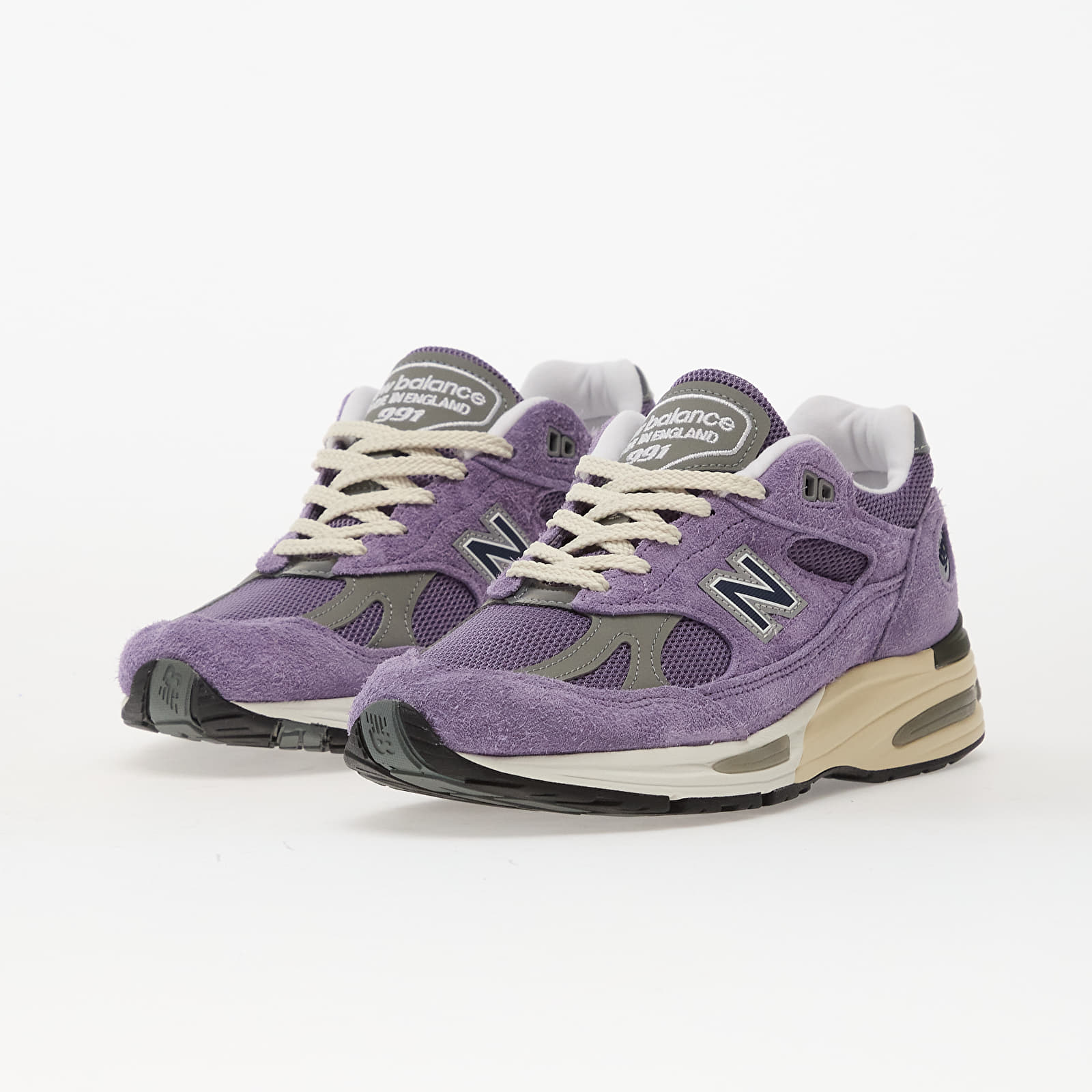 Vīriešu apavi New Balance Made in UK 991v2 Grounded Pastels Purple/ Violet