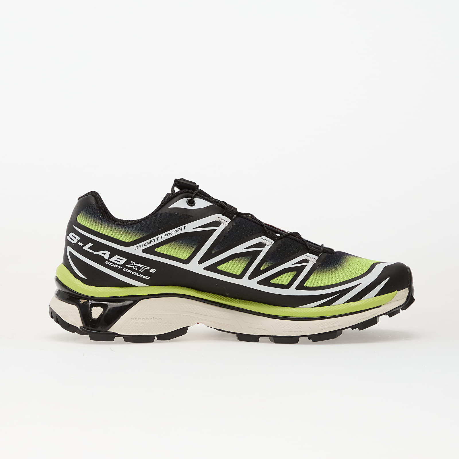 Herren Sneaker und Schuhe Salomon XT-6 Skyline Black/ Mar Bl/ Sh Grn