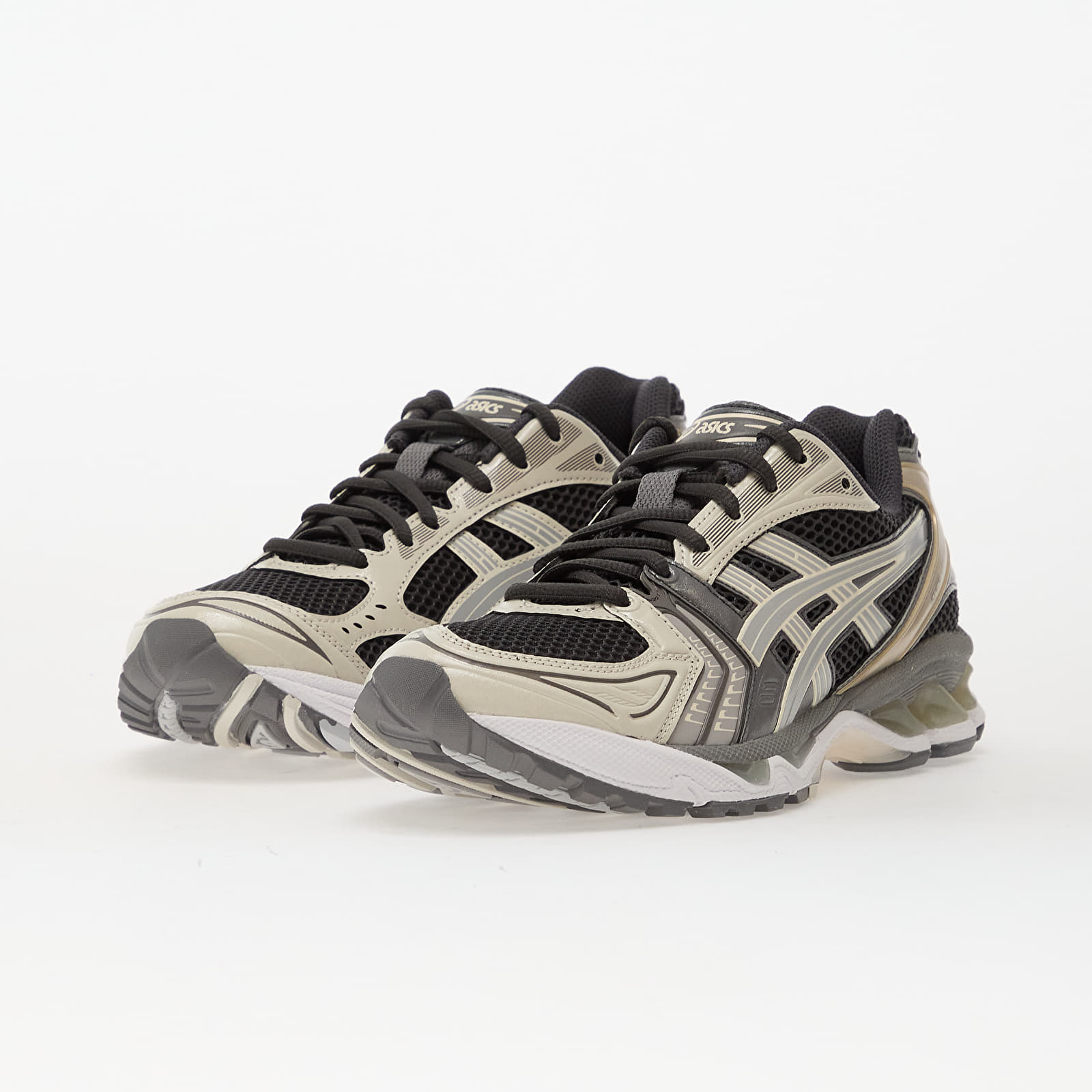 Herren Sneaker und Schuhe Asics Gel-Kayano 14 Obsidian Grey/ Cement Grey