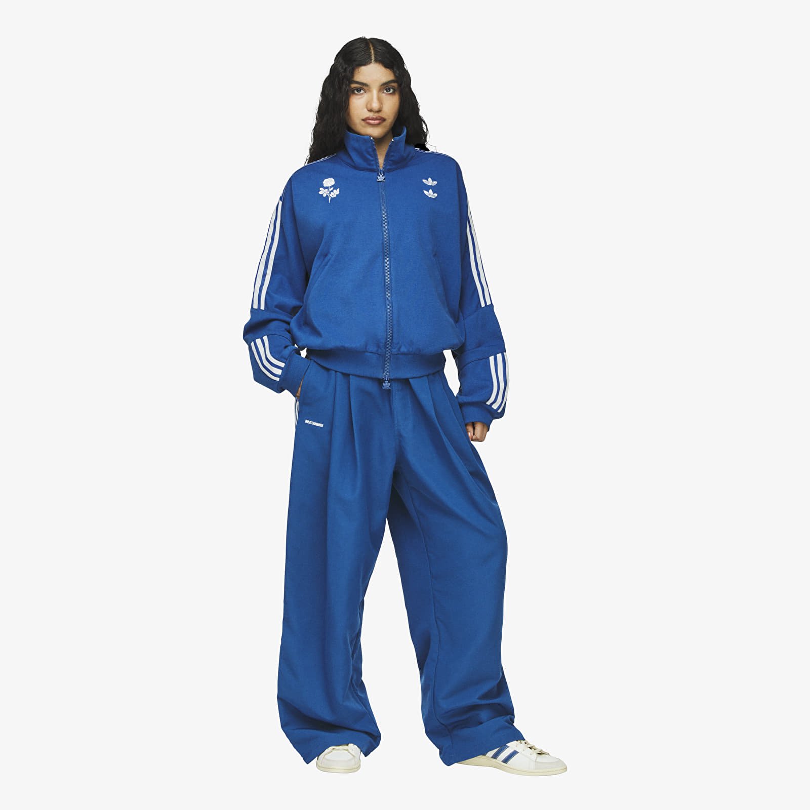 Hosen für Männer adidas Chavarria Knit Track Pant Dark Marine