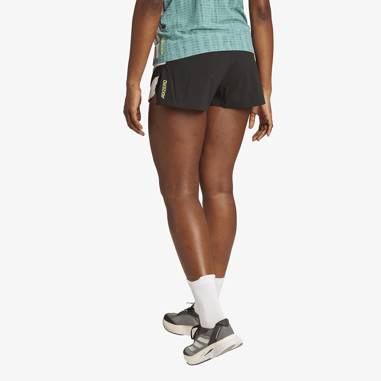 Sieviešu šorti adidas Adizero Archive Running Gel Short Black/ White
