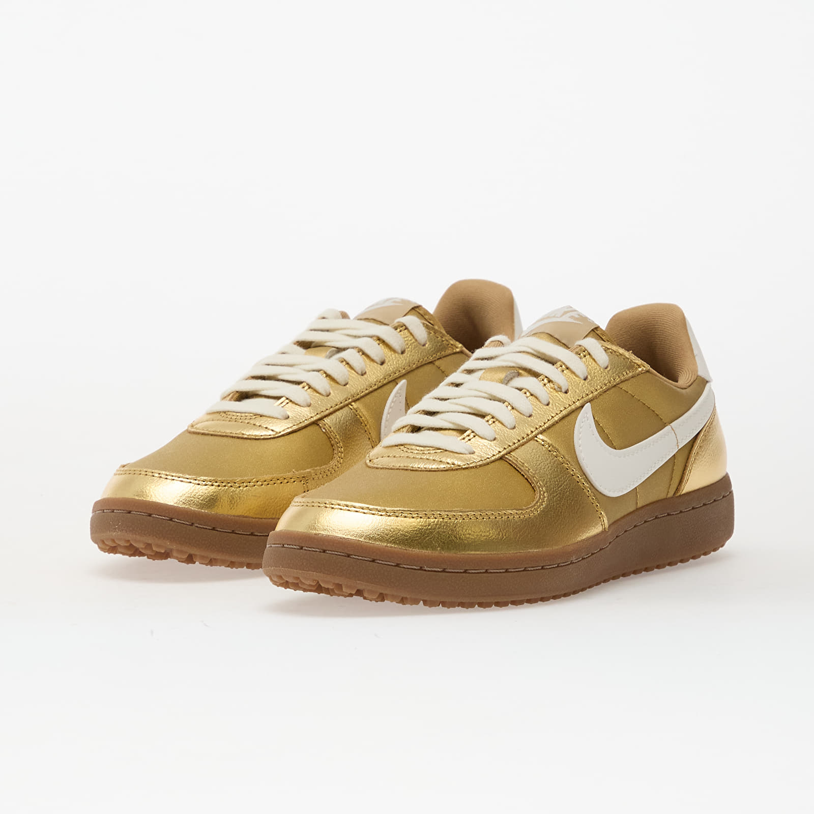 Damen Sneaker und Schuhe Nike Wmns Field General Mtlc Gold/ Sail-Gum Dk Brown