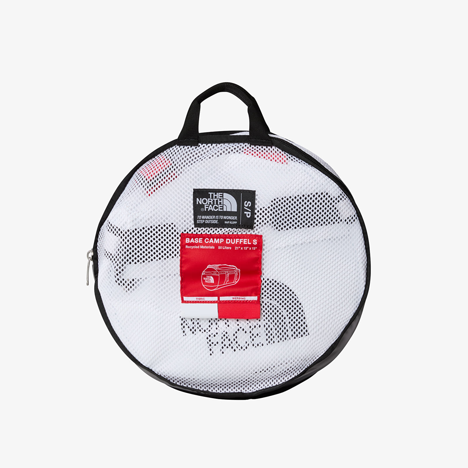 Vīriešu plecu somas The North Face Base Camp Duffel - S TNF White