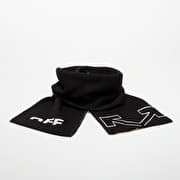 OFF-WHITE KIDS Type Logo Scarf Black/ Soft Pink