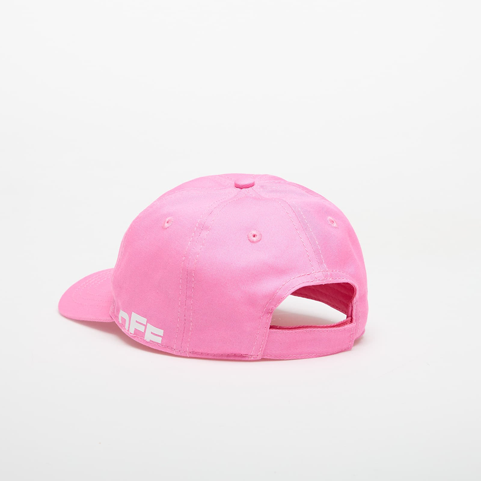 Caps  OFF-WHITE KIDS Type Logo Baseball Fuchsia/ White
