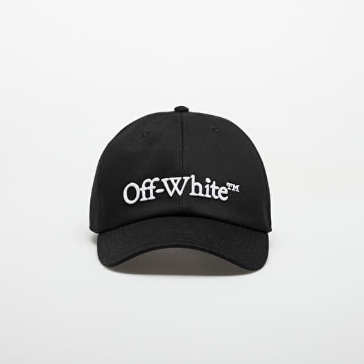 Off-White Drill Bookish Baseball Cap Black/ White