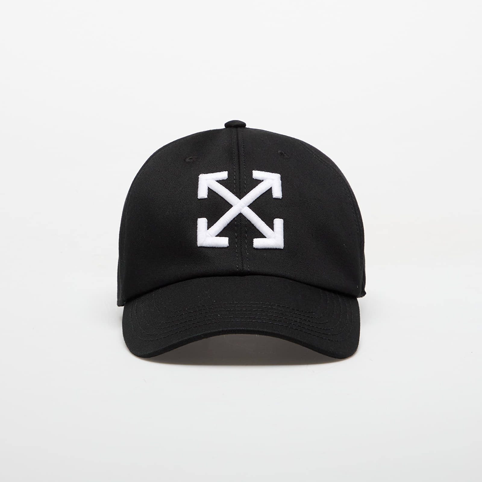 Cappelli Off-White Arrow Drill Baseball Cap Black/ White