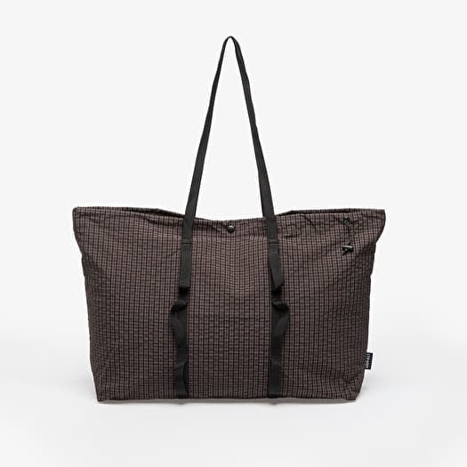Somas Gramicci Plaid Climbing Tote Deep Brown