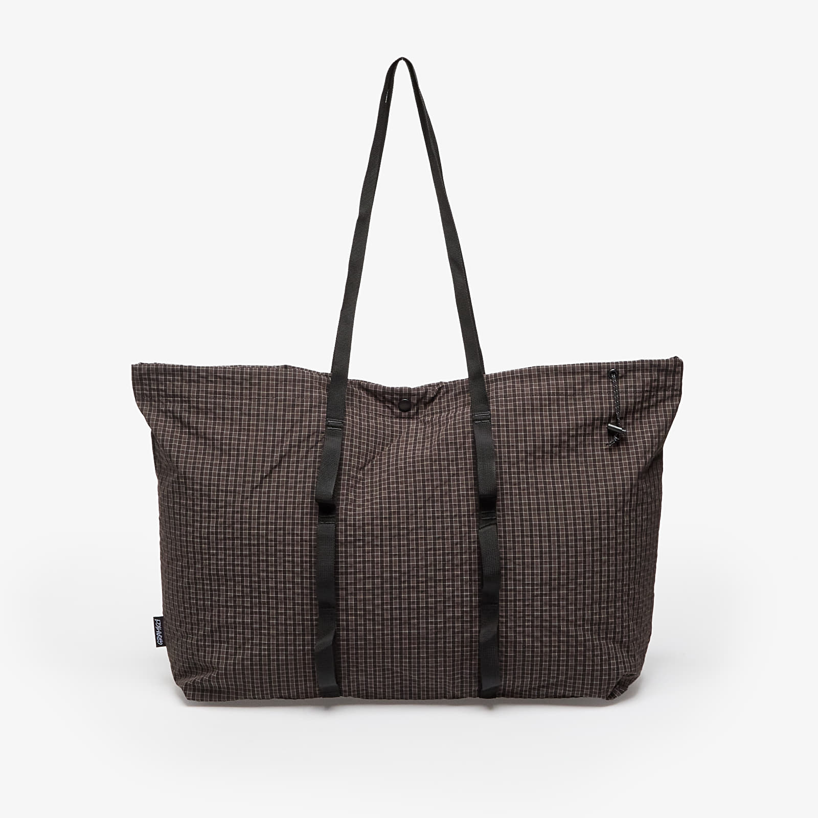 Crossbody somas Gramicci Plaid Climbing Tote Deep Brown