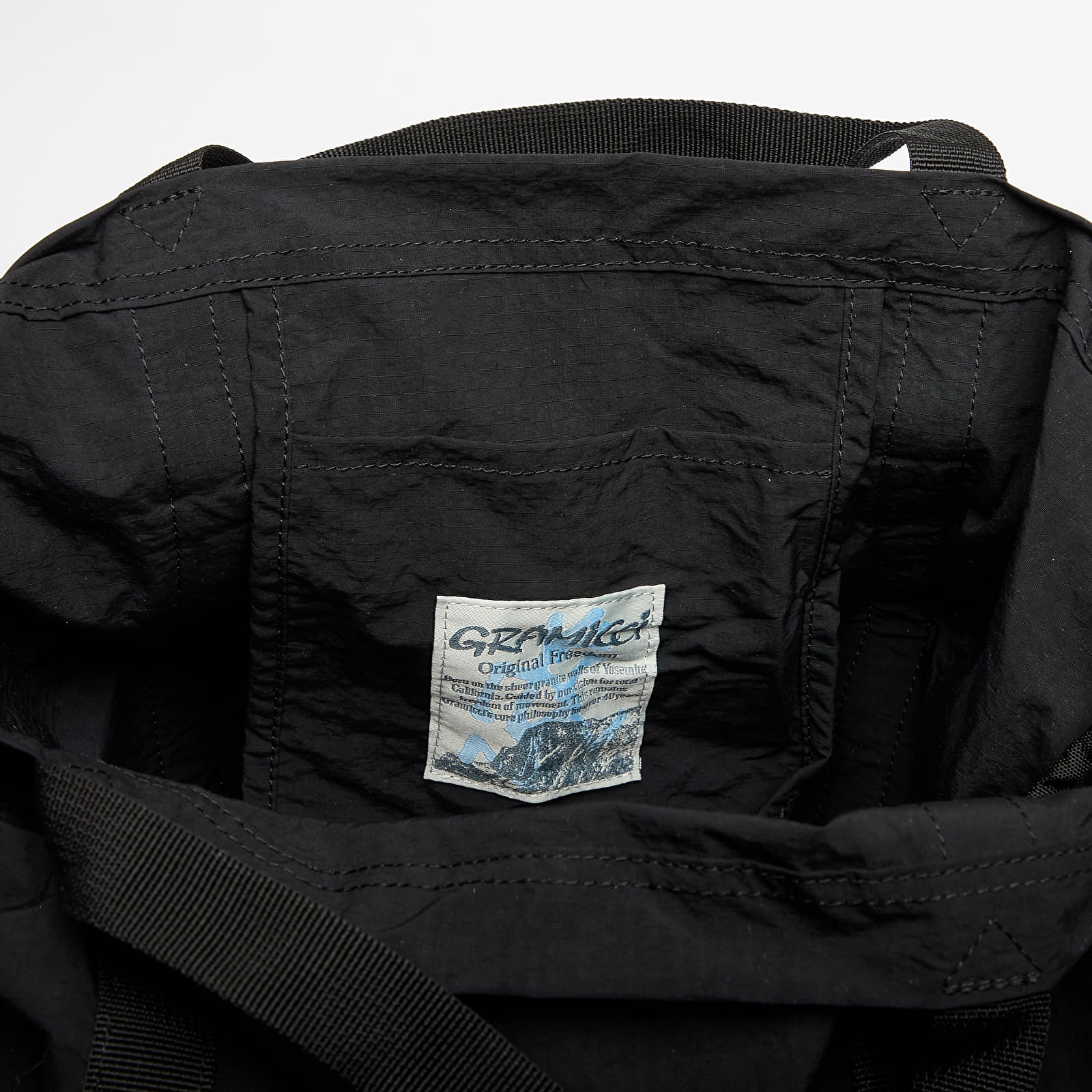 Crossbody somas Gramicci Nylon Packable Tote Black