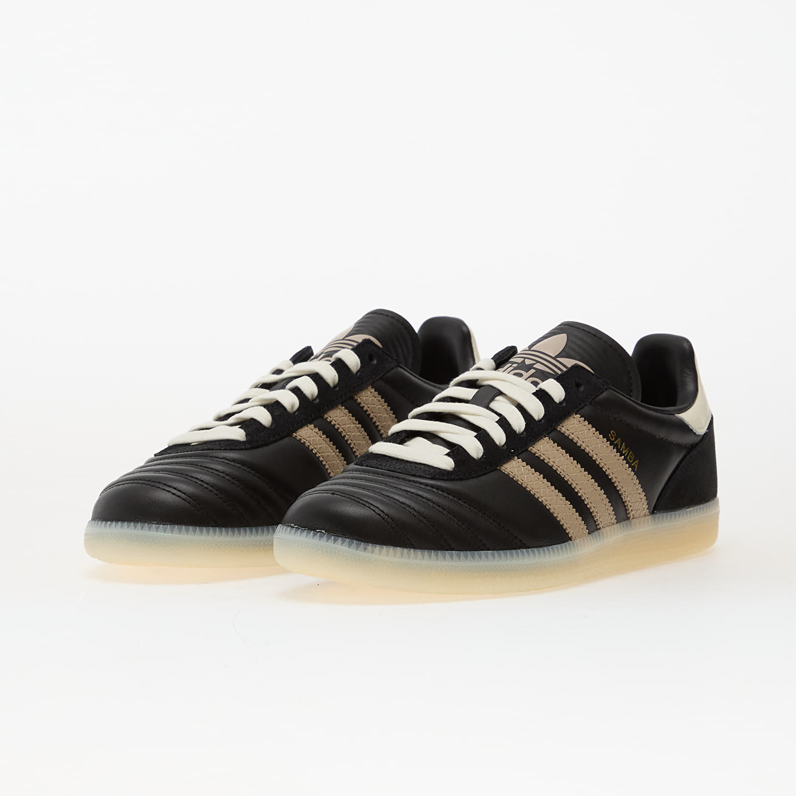 Herren Sneaker und Schuhe adidas Samba Jp Core Black/ Trace Khaki/ Crew White