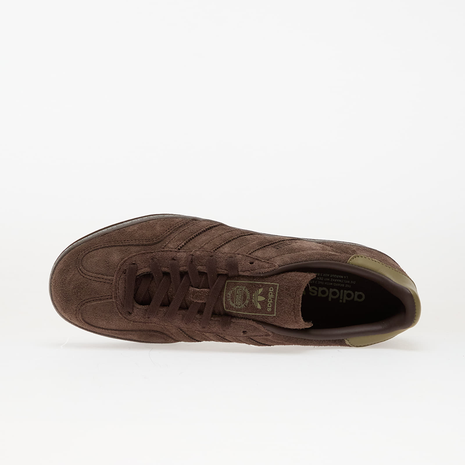 Herren Sneaker und Schuhe adidas Gazelle Indoor Dark Brown/ Dark Brown/ Orbit Green