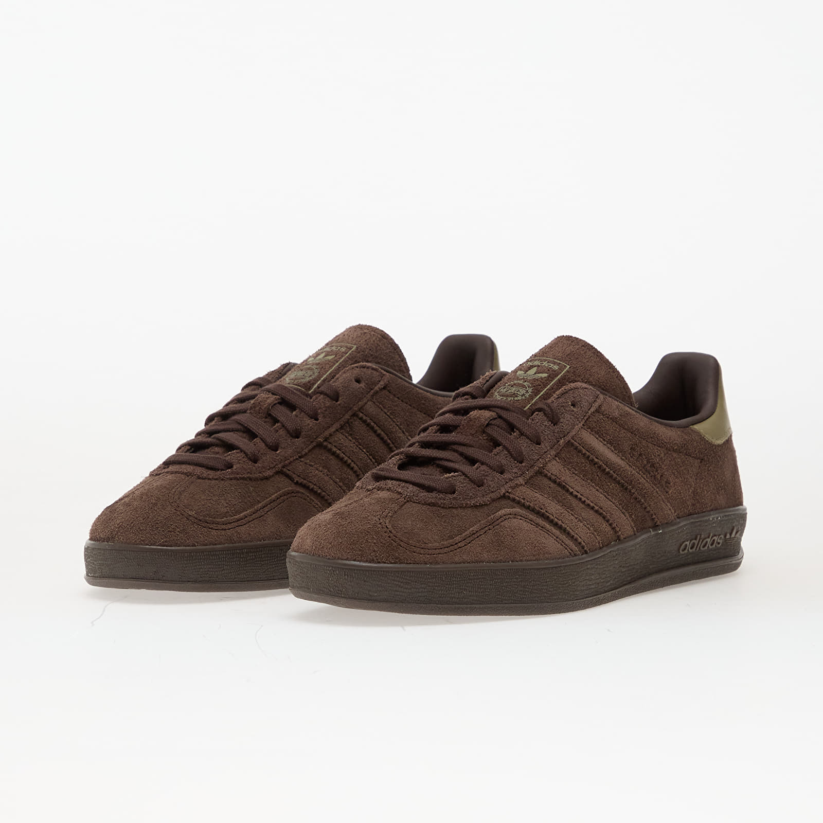 Herren Sneaker und Schuhe adidas Gazelle Indoor Dark Brown/ Dark Brown/ Orbit Green