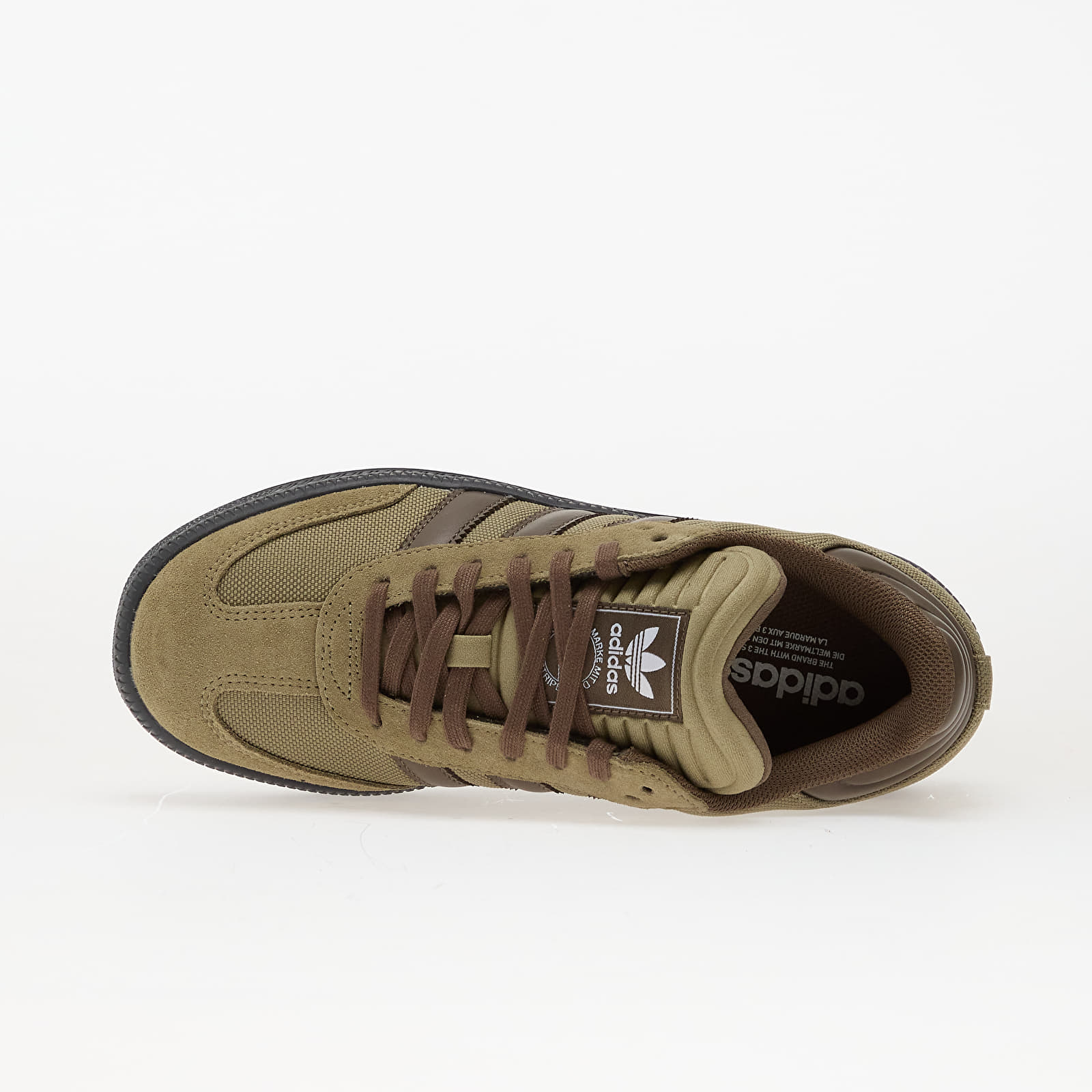 Herren Sneaker und Schuhe adidas Samba Xlg Orbit Green/ Cardboard Brown/ Core Black