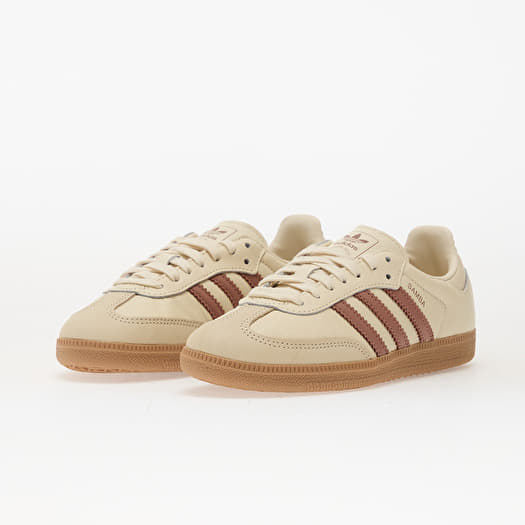 adidas gazelle silver green womens ADIDAS ORIGINALS SAMBA CRYSTAL WHITE/CLAY STRATA/GUM SUEDE SNEAKERS EU 39 ⅓  UK 6 US 6.5 main image 0