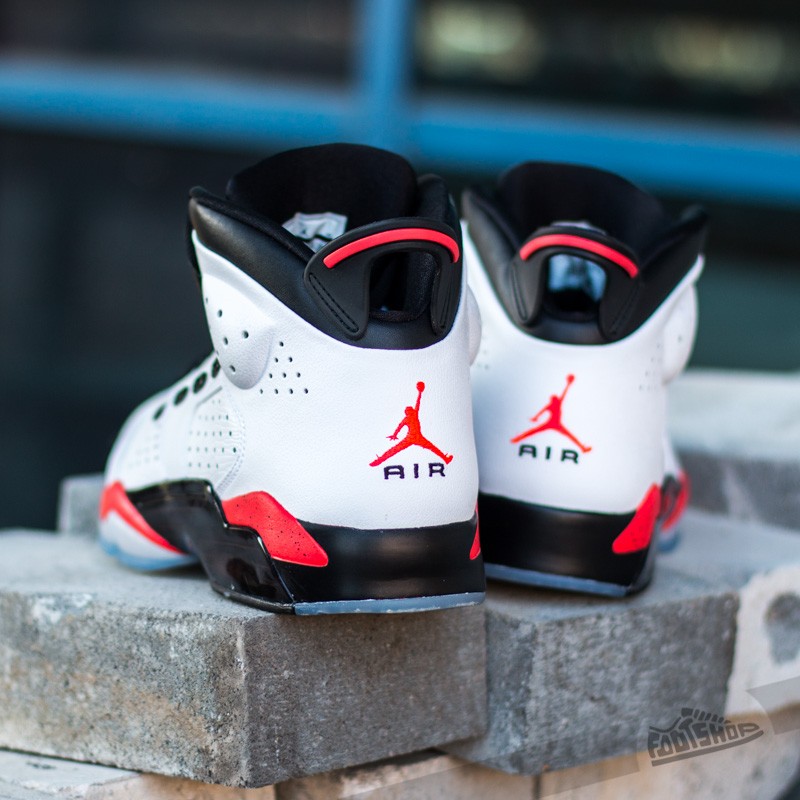 Jordan 6 white infrared hot sale 23