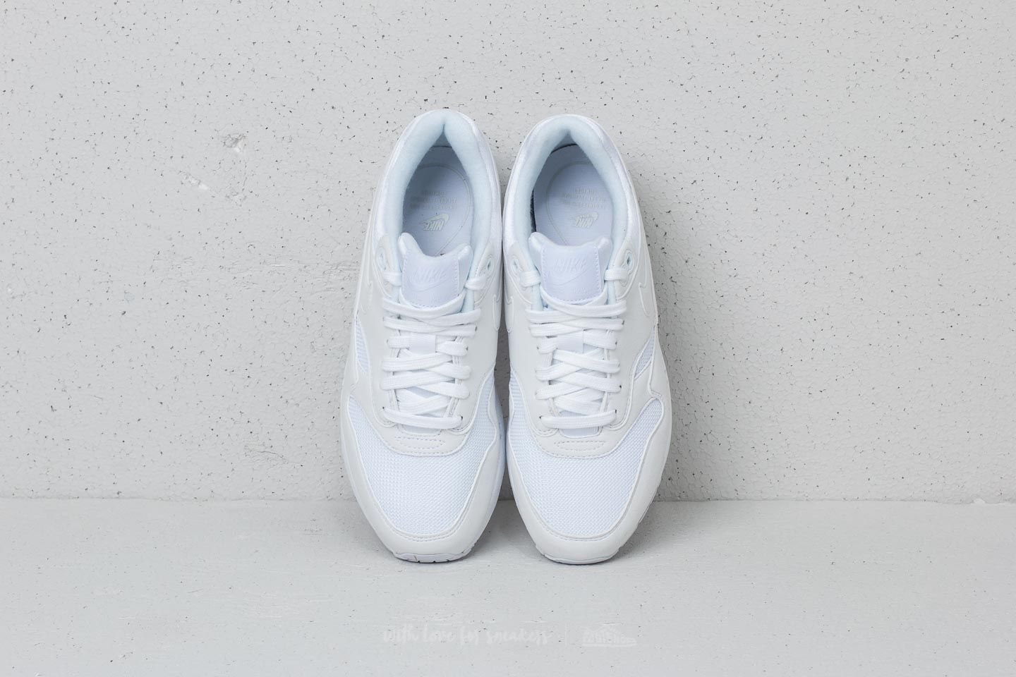 Naisten kengät Nike Air Max 1 WMNS White/ White-Pure Platinum