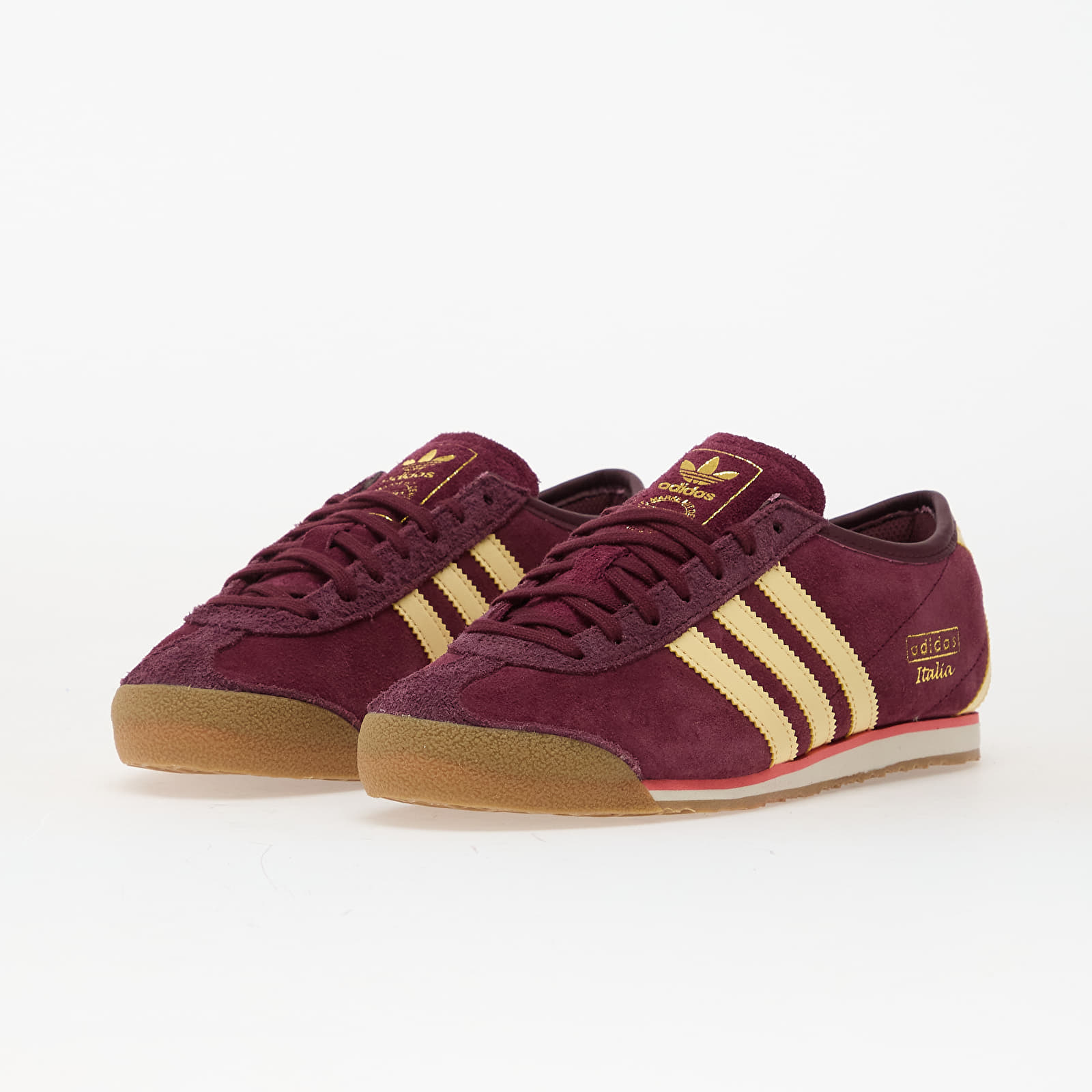 Scarpe donna adidas Italia 70S W Maroon/ Almost Yellow/ Gold Metallic