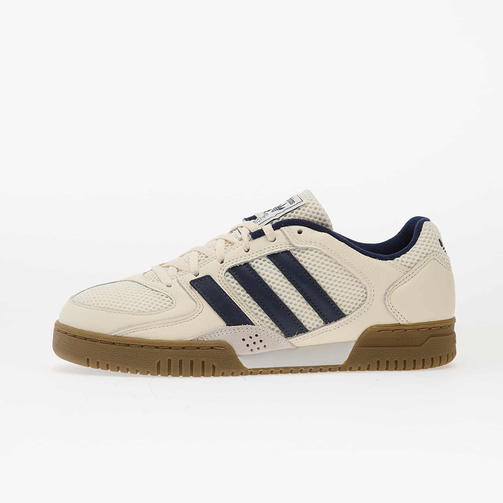 Herren Sneaker und Schuhe adidas Fechten Indoor Consortium Off White/ Collegiate Navy/ Crystal White