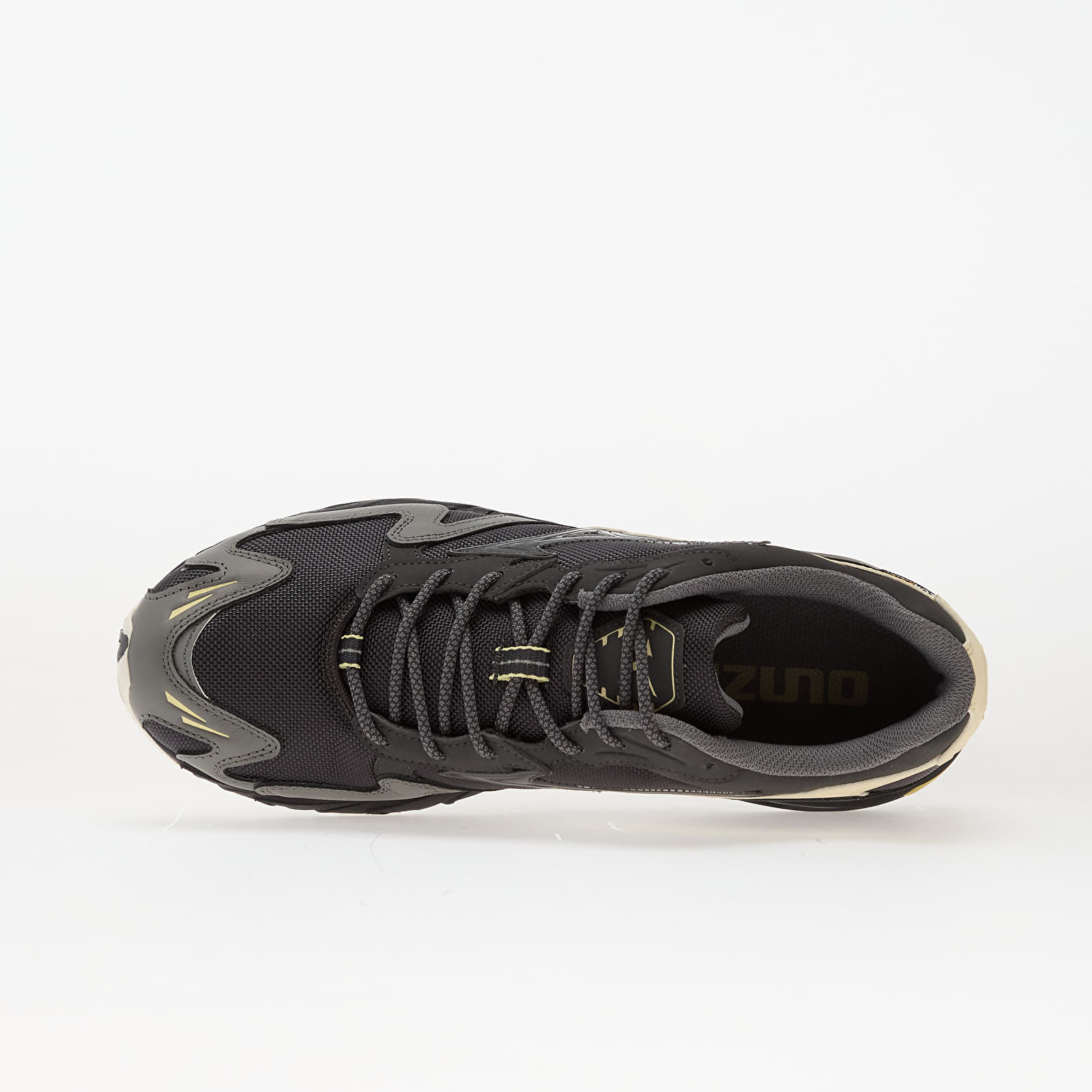 Herren Sneaker und Schuhe Mizuno Wave Rider 10 Cordura Black Sand/ Quiet Shade/ Banana Crape