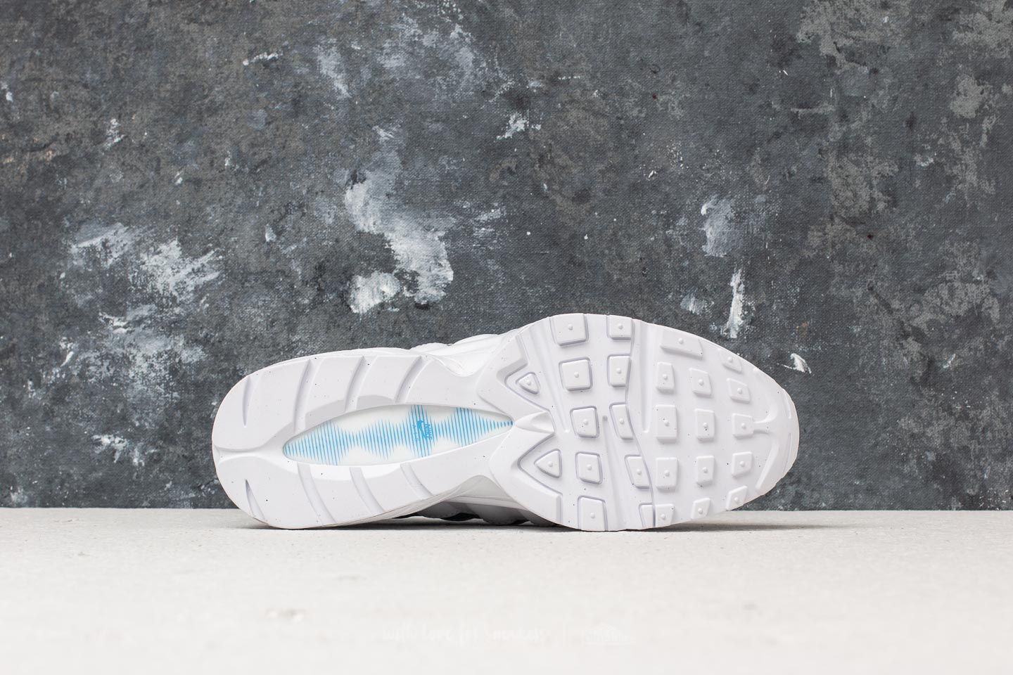 Încălțăminte și sneakerși pentru femei Nike Air Max 95 (GS) White/ White-Cobalt Pulse