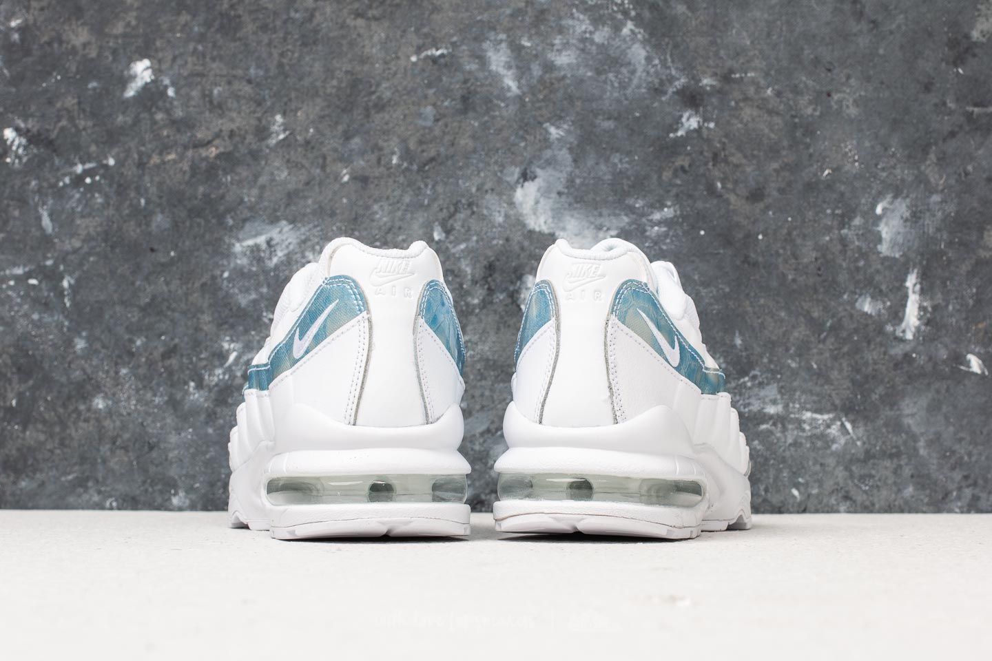 Women s shoes Nike Air Max 95 GS White White Cobalt Pulse