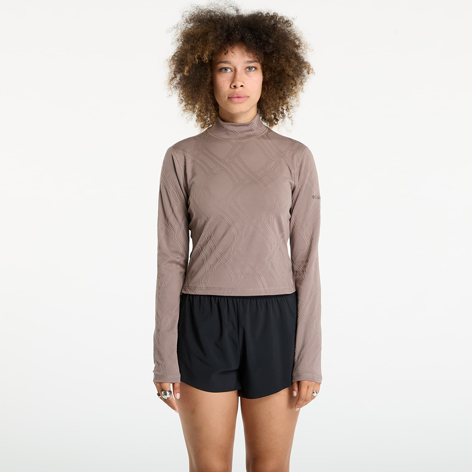 Hoodies für Frauen Columbia Granite Point™ LS Turtleneck Iron