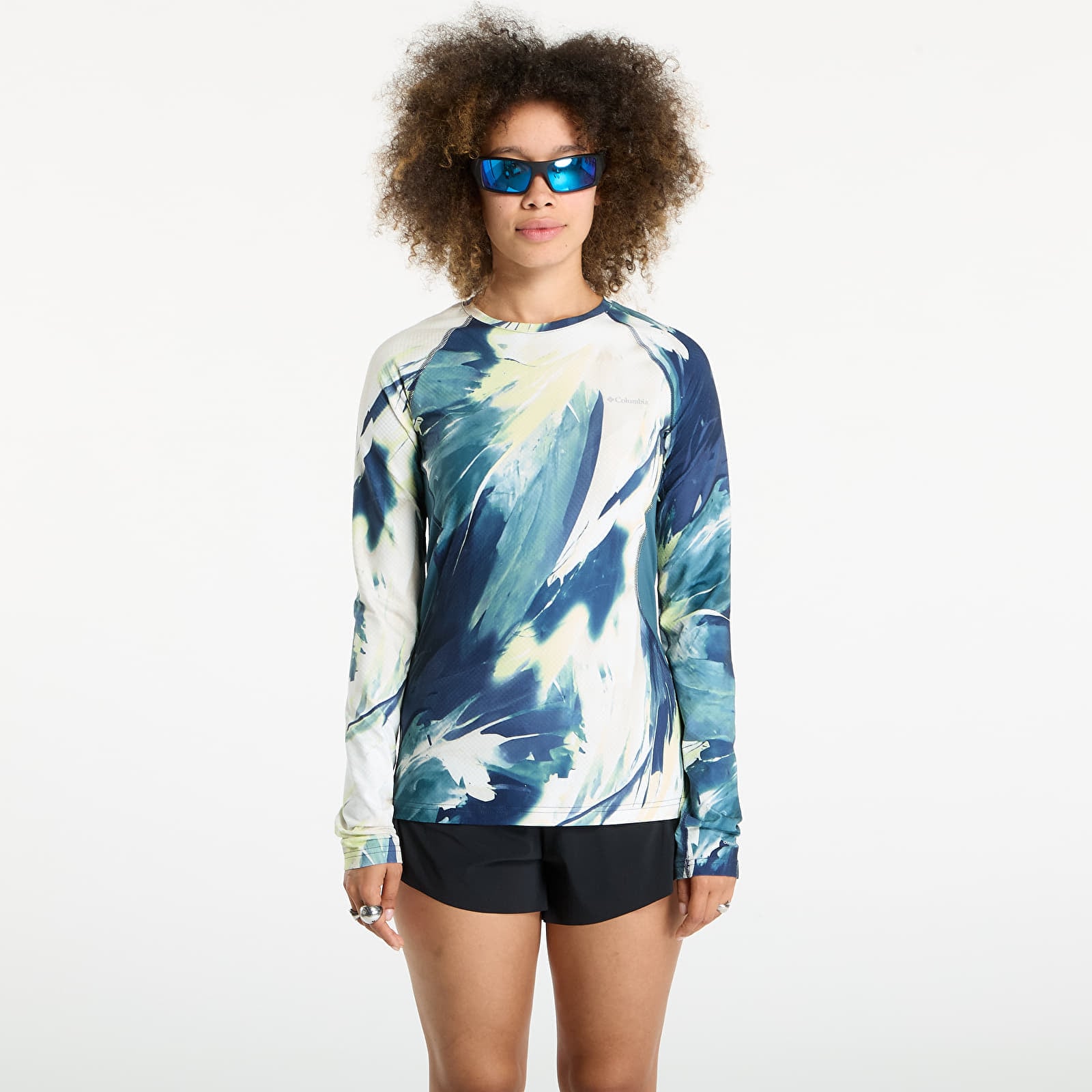 Tricou Columbia Omni-Heat Infinity™ Knit LS Crew Everblue Snowflight M