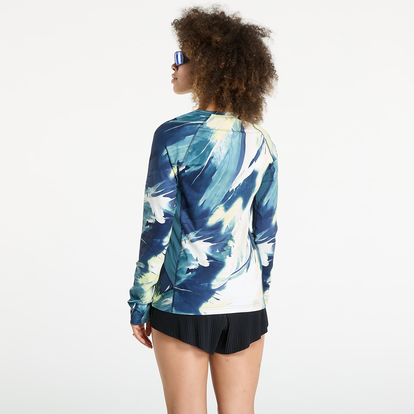 Damen T-Shirts  Columbia Omni-Heat Infinity™ Knit LS Crew Everblue Snowflight
