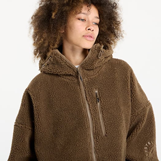 Jackets adidas By Stella McCartney Full-Zip Winter Fleece Brown
