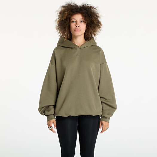 adidas Basketball Fleece Hoodie UNISEX Olive Strata