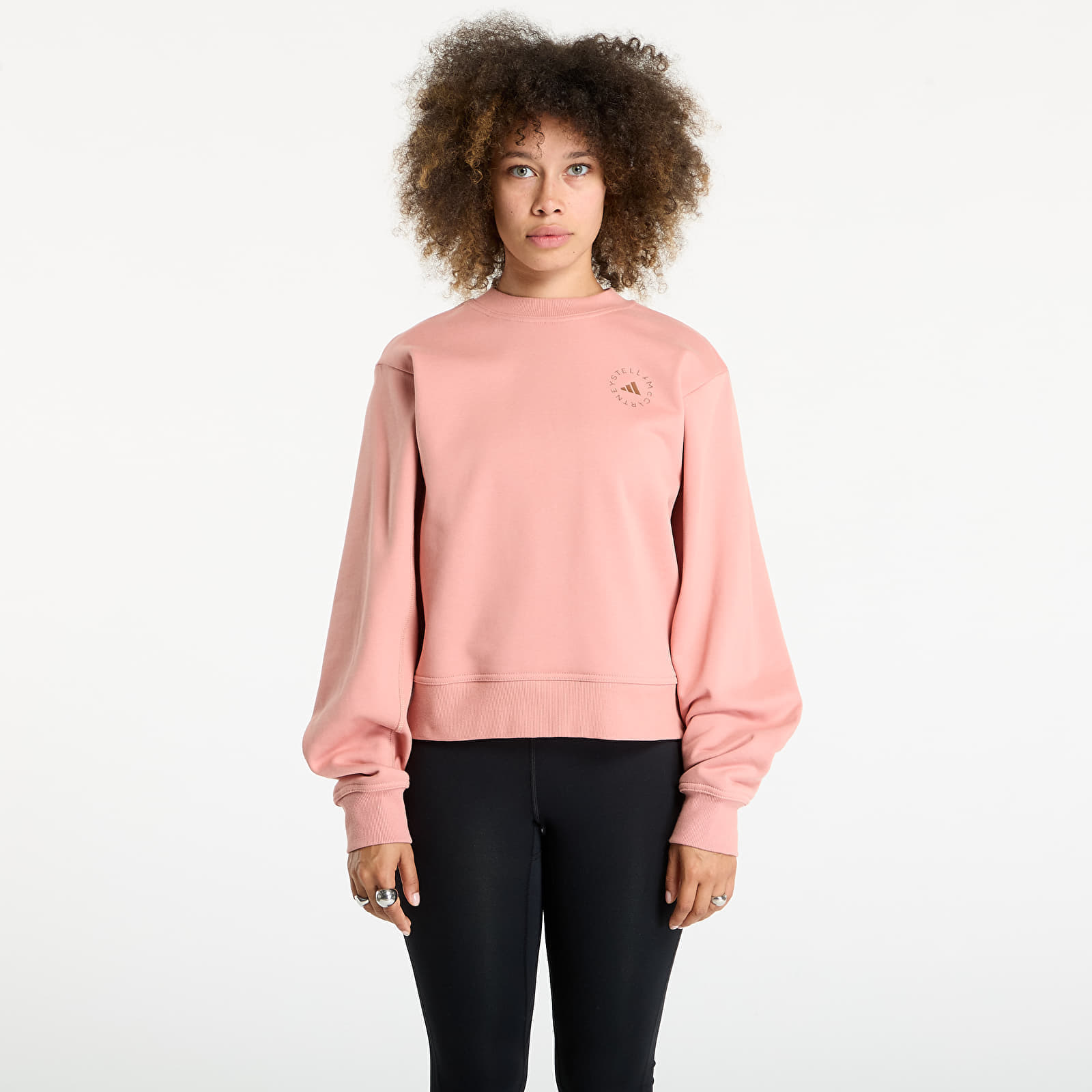 Hanorac adidas by Stella McCartney Regular Sweatshirt Light Rosewood S