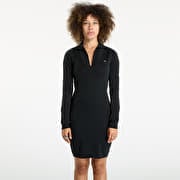 adidas Long Sleeve Collared Dress Black