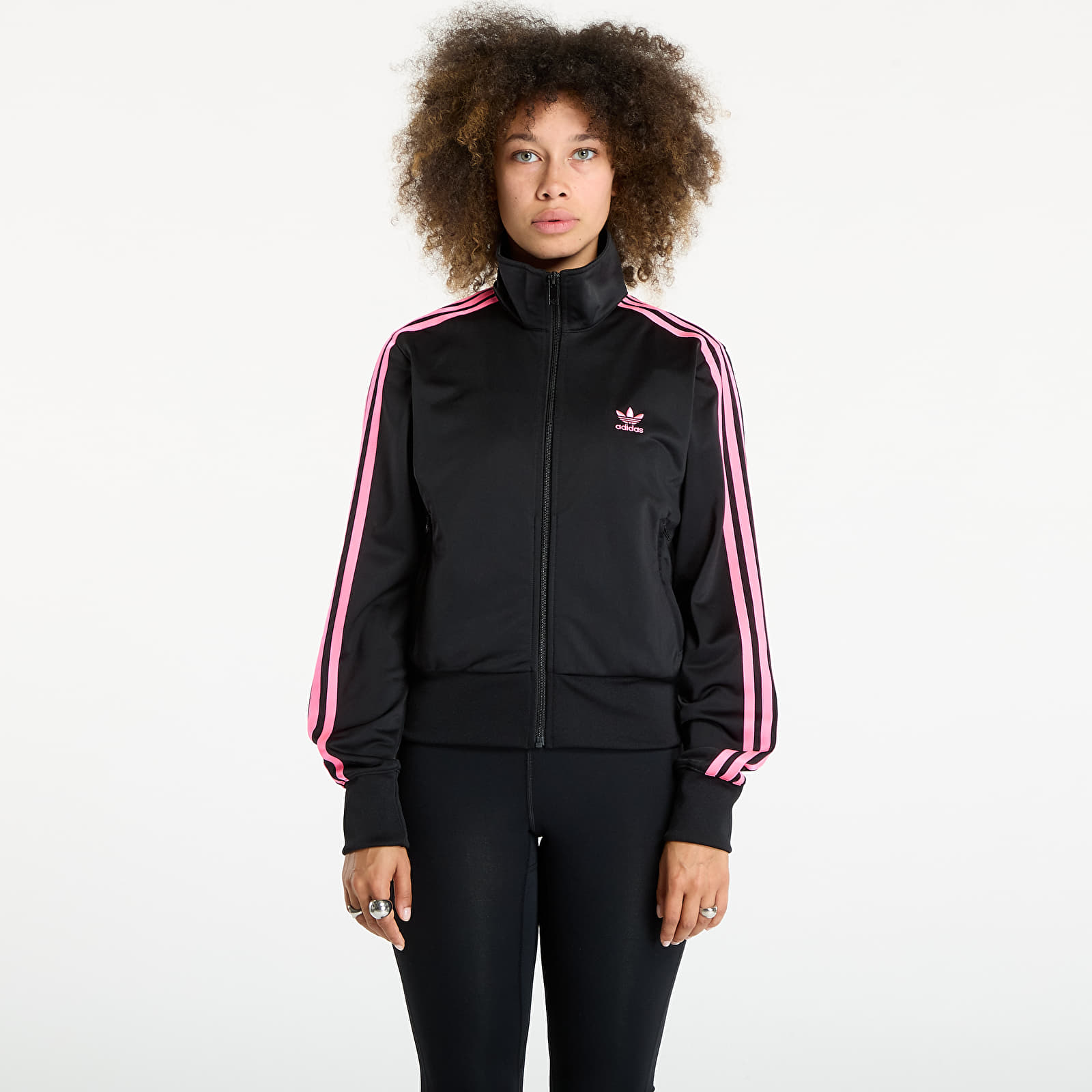 Naisten hupparit adidas Adicolor Classics Firebird Track Top Black