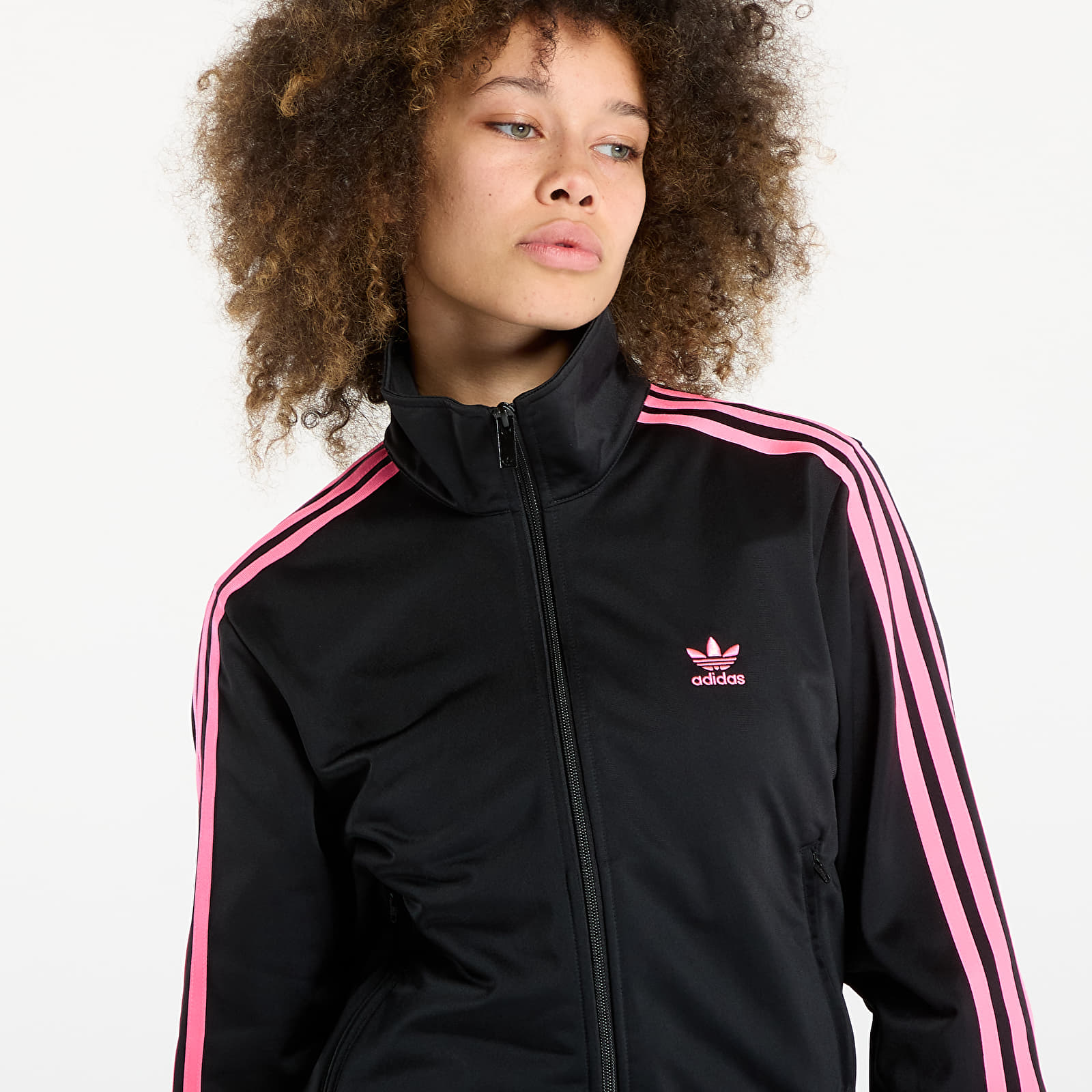 Naisten hupparit adidas Adicolor Classics Firebird Track Top Black