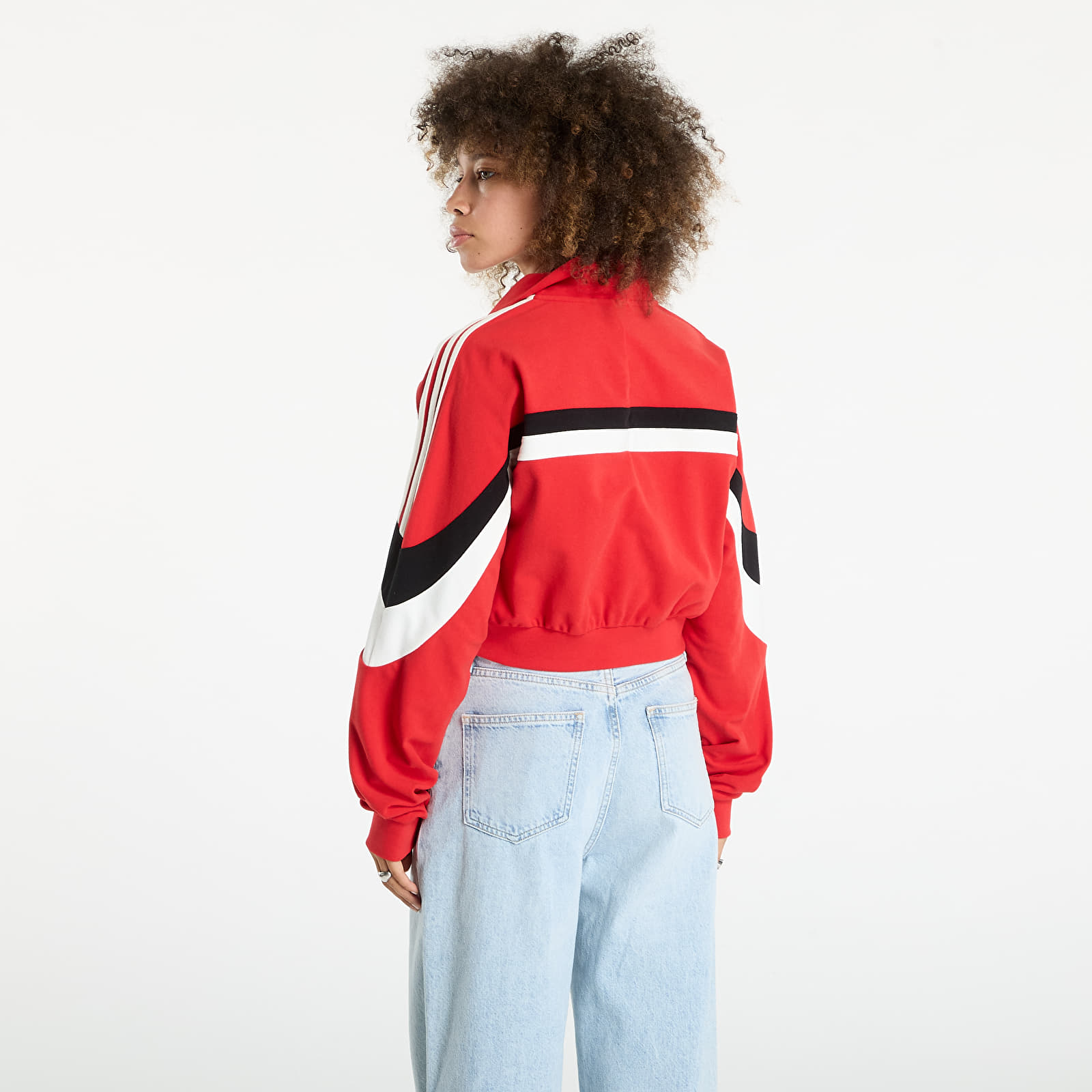 Dukserice adidas Blocking Track Top Better Scarlet