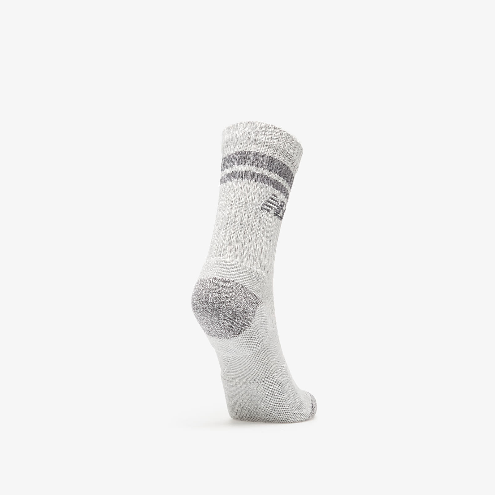 Socken - Männer New Balance Active Lifestyle Striped Crew Socks 3-Pack White/ Black/ Grey