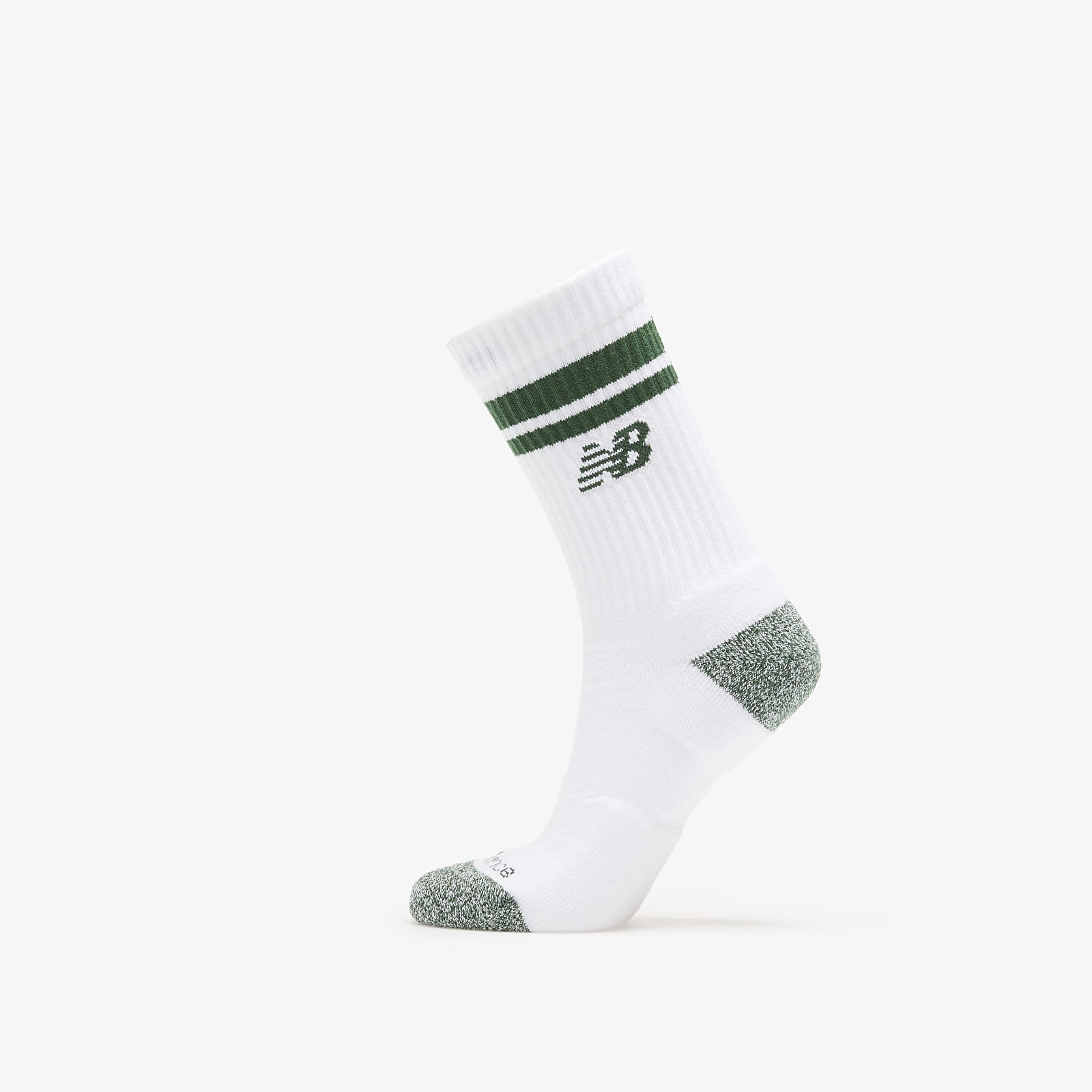 Socken New Balance Active Lifestyle Striped Crew Socks 3-Pack White