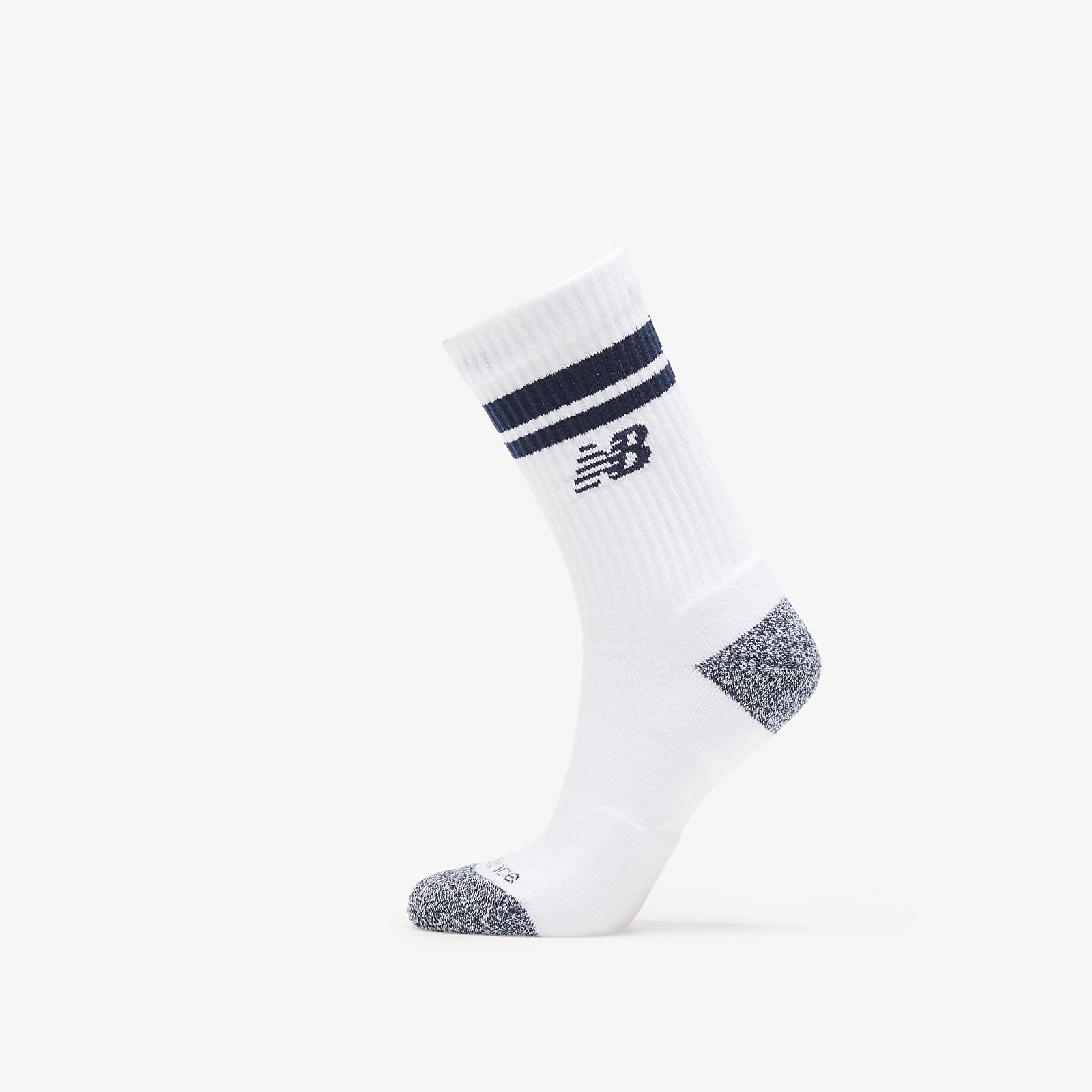 Socken New Balance Active Lifestyle Striped Crew Socks 3-Pack White