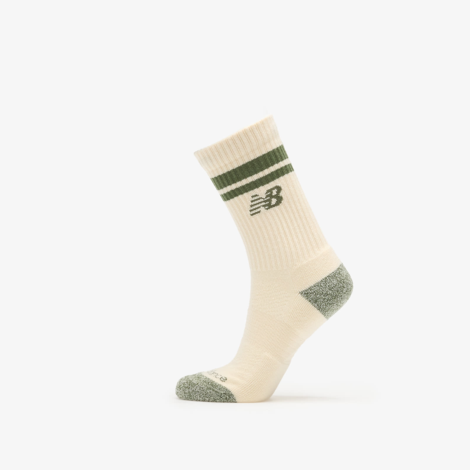 Socken New Balance Active Lifestyle Striped Crew Socks 3-Pack Beige