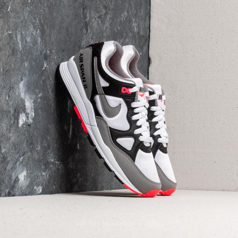 Nike Air Span II Black/ Dust-Solar Red-White | Footshop