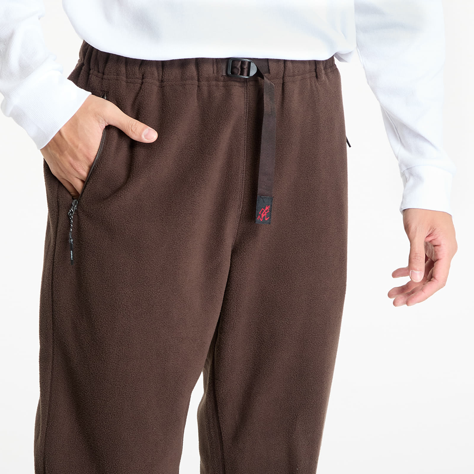 Trenirka hlače  Gramicci Thermal Fleece Pant UNISEX Tobacco