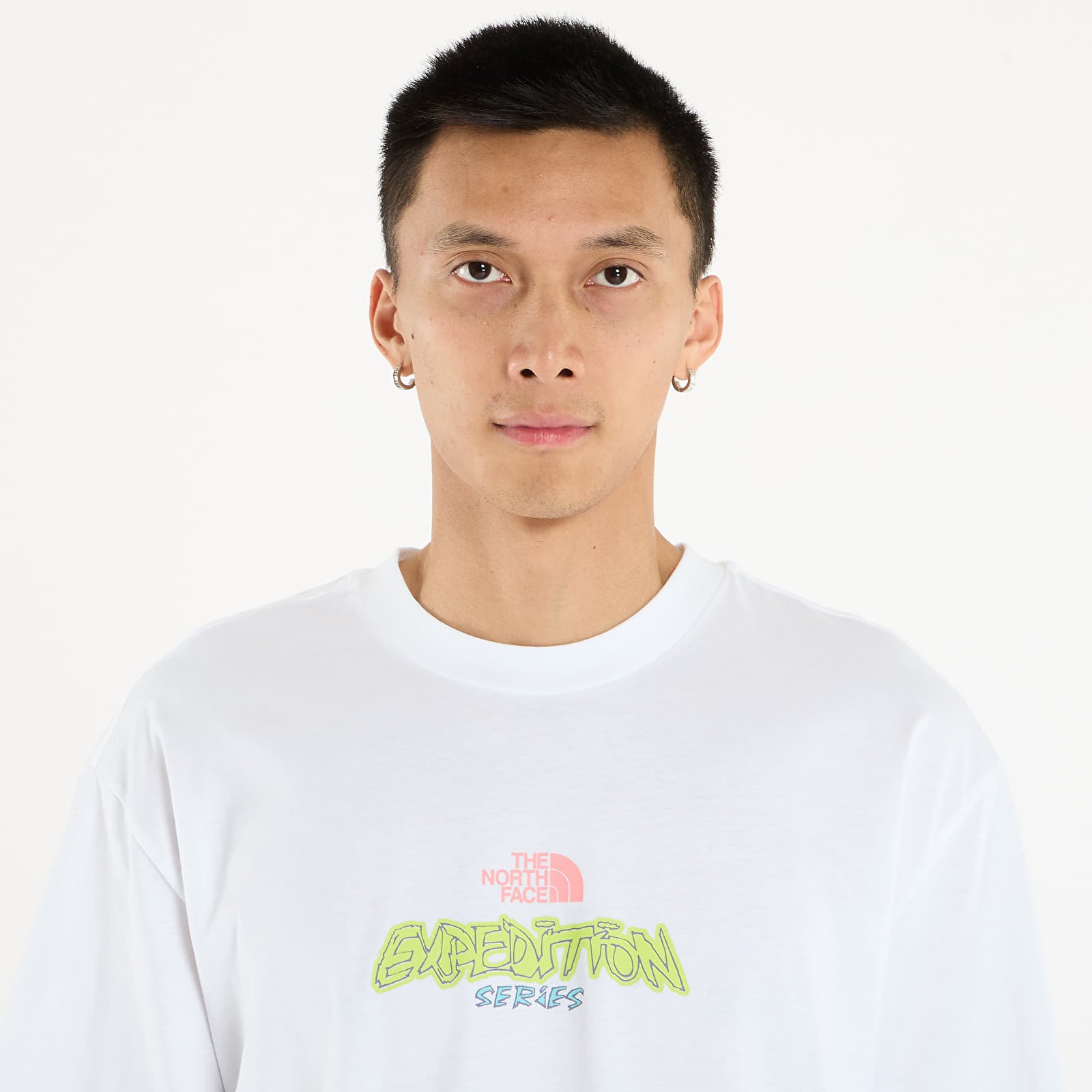 Majice T-shirt The North Face U Expedition Celebration Oversized S/S Tee UNISEX TNF White