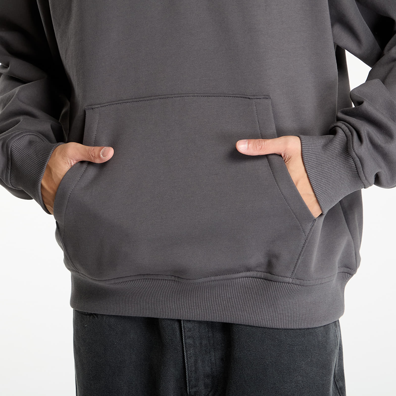Hupparit ja collegepaidat The North Face U Expedition Celebration Oversized Hoodie UNISEX Anthracite Grey