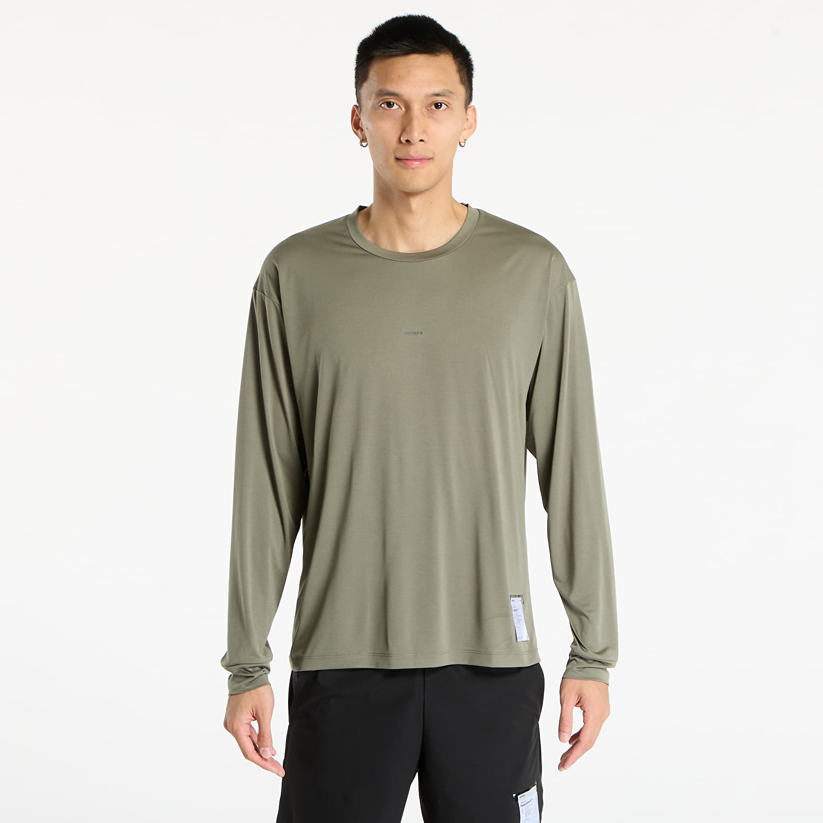 T-Shirts Satisfy Auralite Long Tee UNISEX Dark Olive