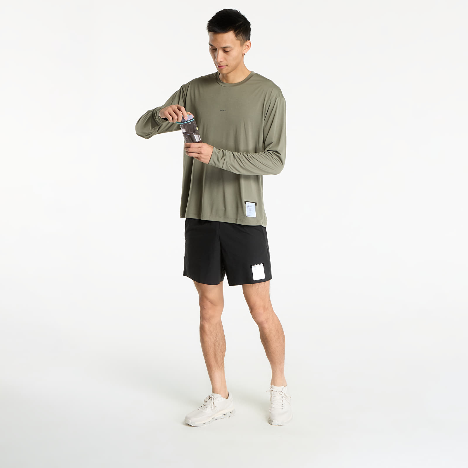 T-Shirts Satisfy Auralite Long Tee UNISEX Dark Olive