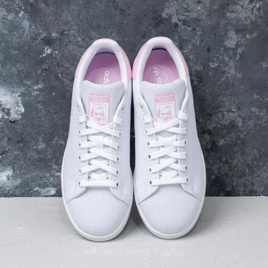 Stan smith white and pink discount