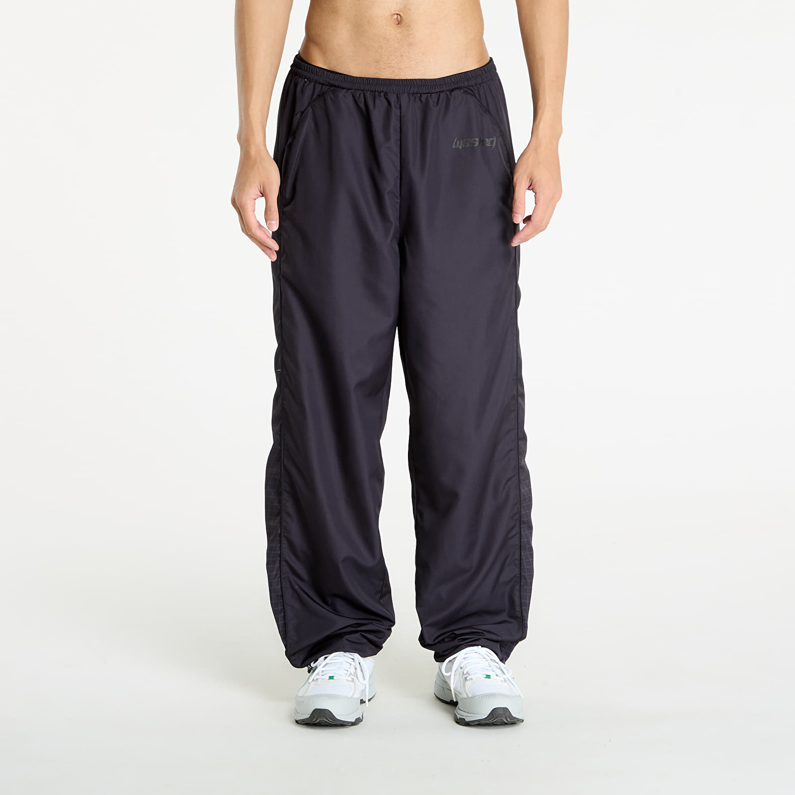 Nohavice Wasted Paris M Spine Track Pant Black